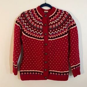 Vintage 1960s Modette Hand-knit Sweater